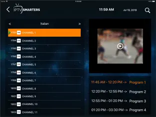 Screenshot 3 IPTV-Smarters Player iphone