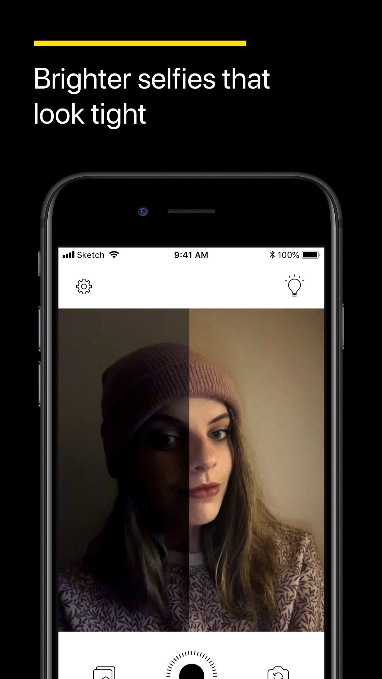 Screenshot do app NeuralCam: Modo Noturno Câmera
