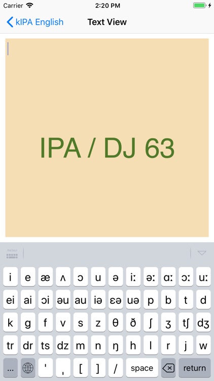 kIPA English - Keyboard screenshot-6