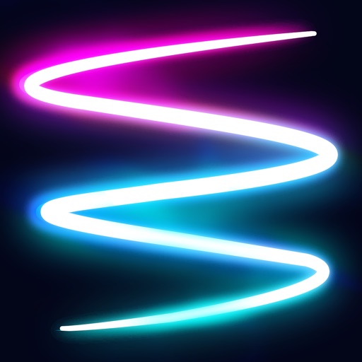 NeonArt Spiral Photo Editor by Jyoti Yadav