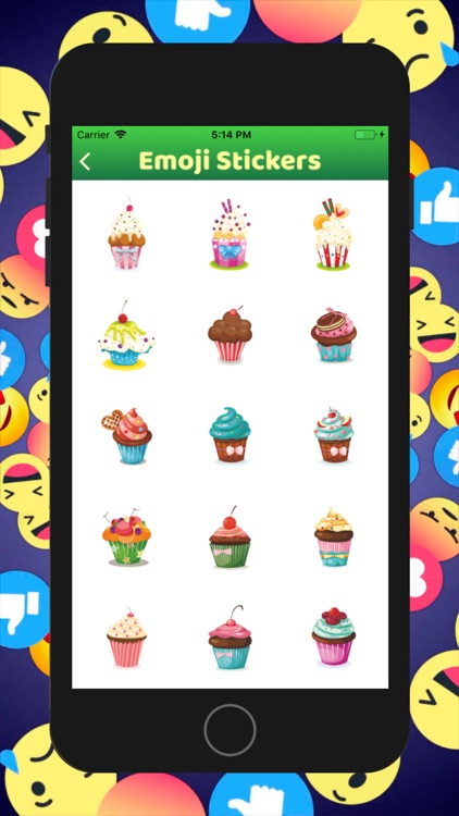 Emoji Face Stickers screenshot-3