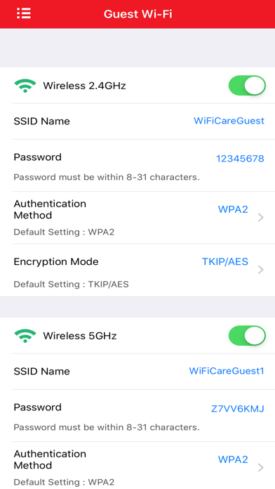WiFi CARE screenshot 3