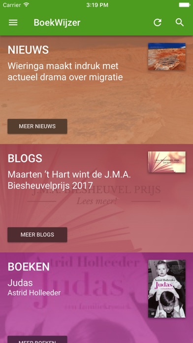 How to cancel & delete BoekWijzer - dé literaire app from iphone & ipad 1