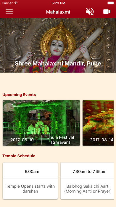 How to cancel & delete Shri Mahalaxmi Mandir Pune from iphone & ipad 1