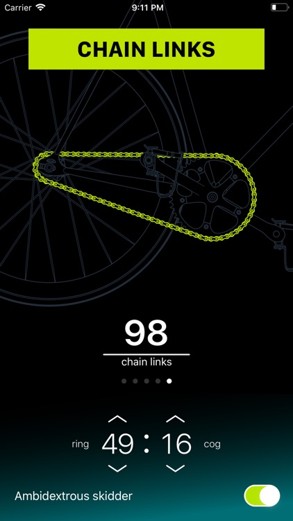 Chainring: Bicycle Gear Calc screenshot-5
