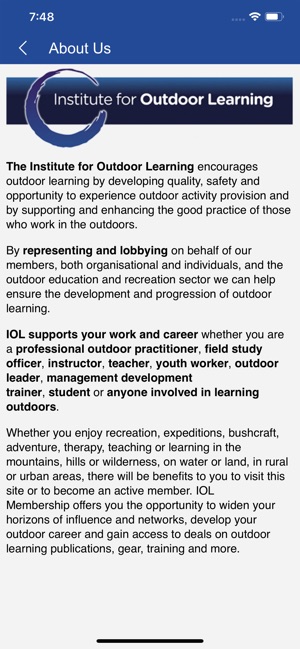 Institute for Outdoor Learning(圖2)-速報App