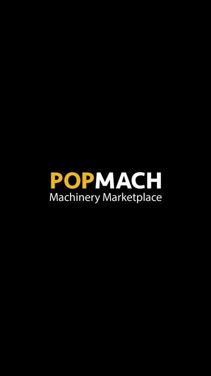 Popmach Machinery Marketplace