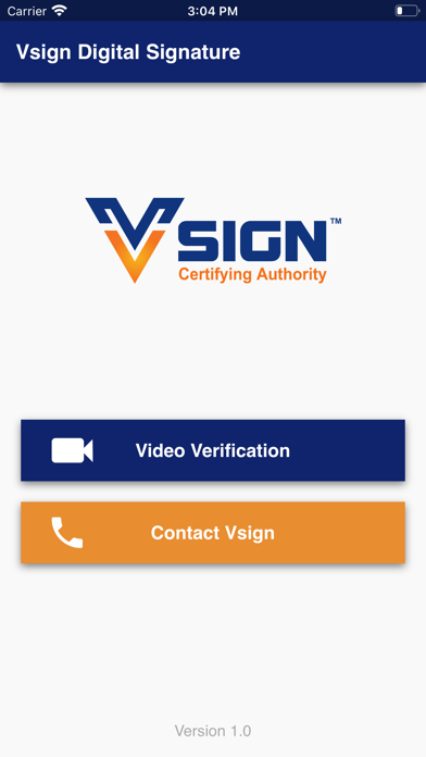 VSign Verify screenshot 2
