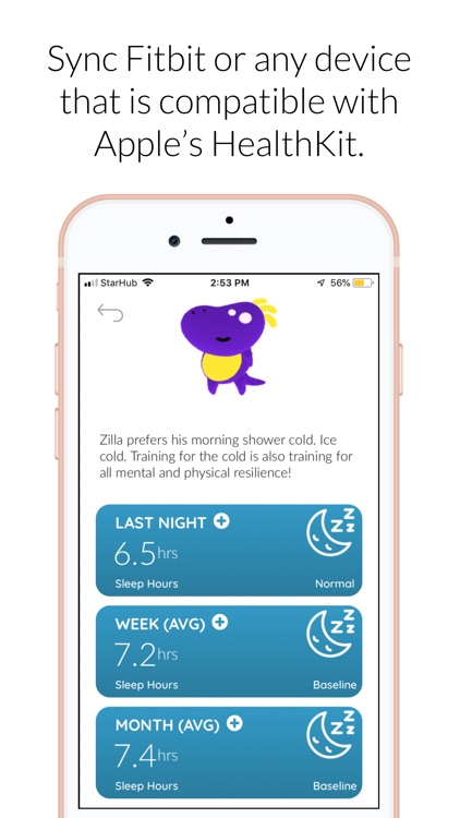 Healthzilla - Health & Stress screenshot-4