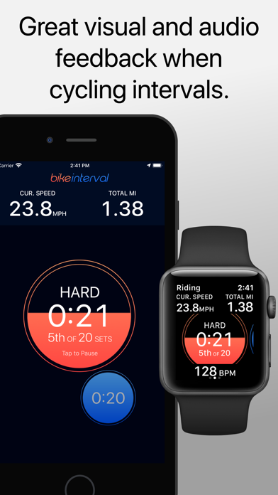 bike interval - Cycling Timer screenshot 2
