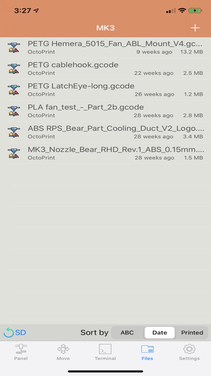 OctoPod for OctoPrint screenshot-5
