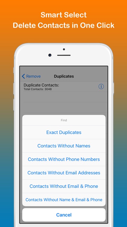 Remove Duplicate Contacts +