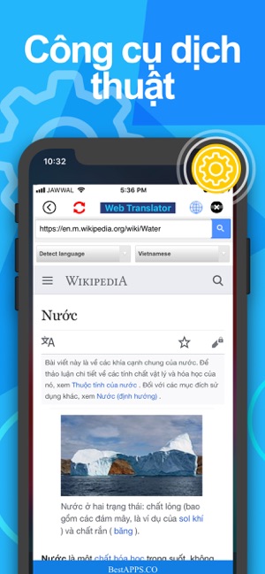 Trình duyệt Dịch ngay browser