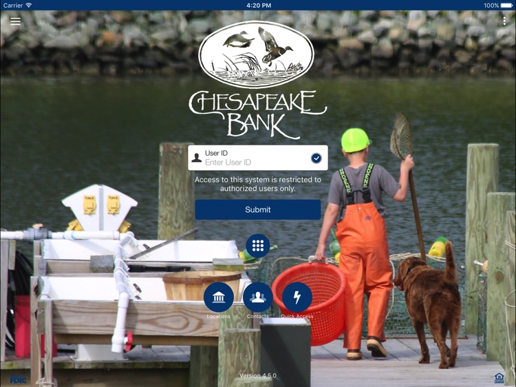 Chesbank MyMobile for iPad