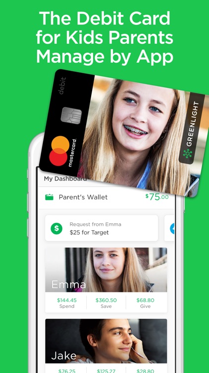 Greenlight Debit Card for Kids