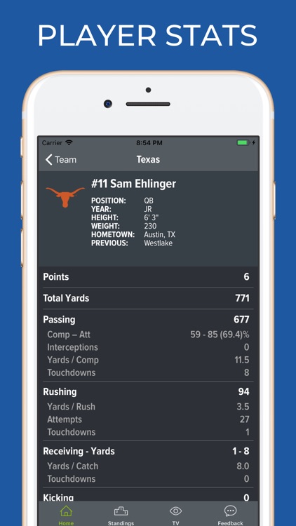 UT Texas Football screenshot-3