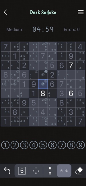 Dark Sudoku - Classic Puzzle(圖3)-速報App