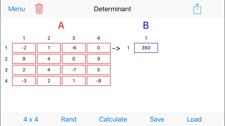 MatrixAlgebra screenshot-3