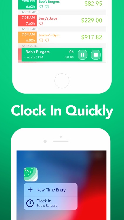 Clock In and Out Hours Tracker