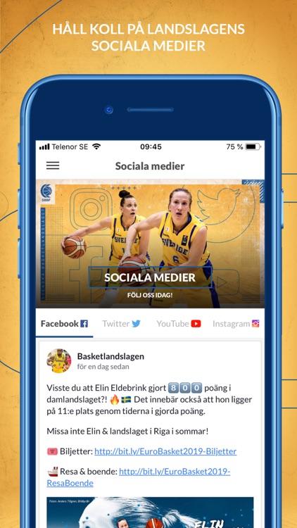 Basketlandslagen Gameday screenshot-4