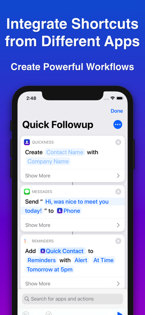 Quickness: Add Voice Contacts(圖3)-速報App