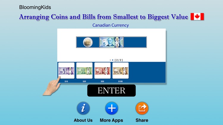 Arranging Coins and Bills CAD