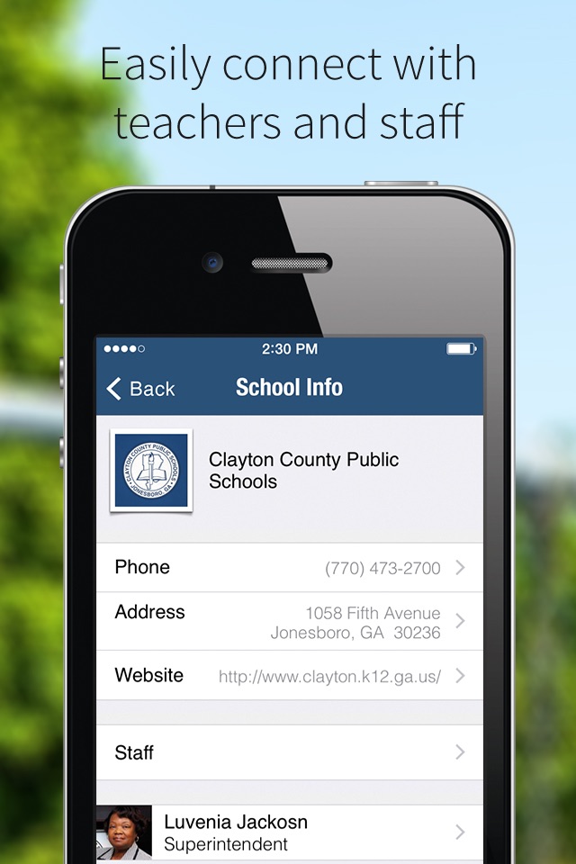 Clay County Schools screenshot 2
