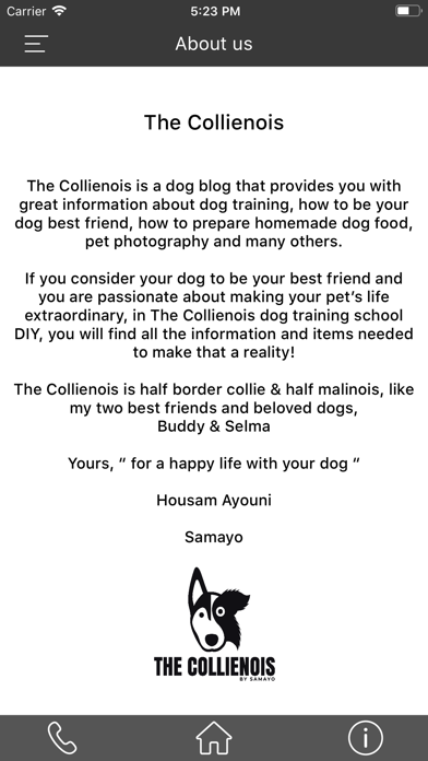 The Collienois Dog Blog screenshot 4