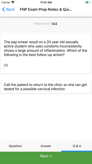 FNP Exam Prep Q&A screenshot 3