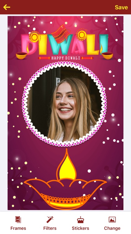 Diwali Photo Frame - DP Maker screenshot-5