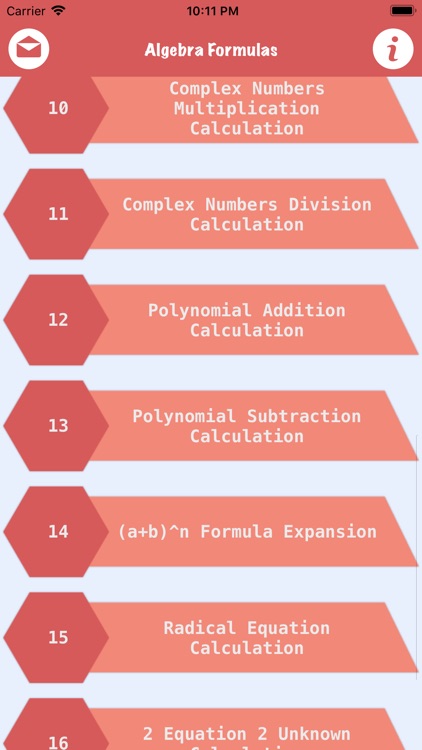 All Algebra Formulas Math calc screenshot-5