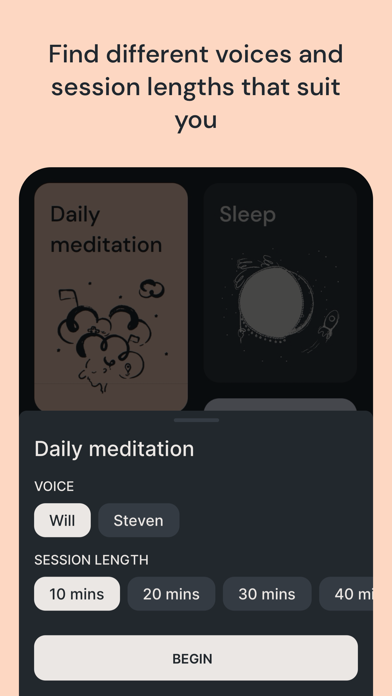 Medito: Meditation & Wellness screenshot 4