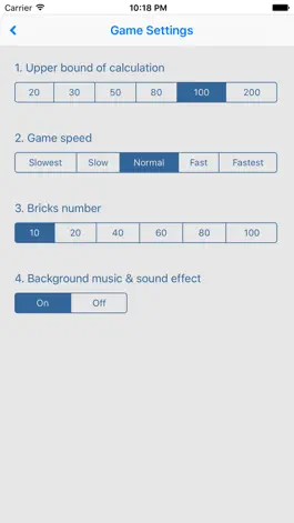 Game screenshot Maths Bricks - Subtraction apk