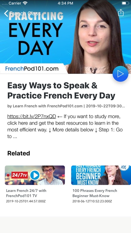 Learn French with FrenchClass screenshot-4