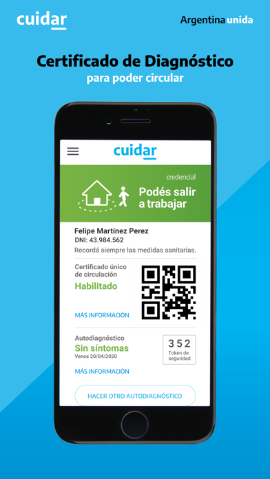 CUIDAR COVID-19 ARGENTINA screenshot 4