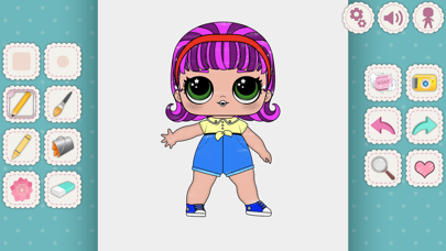 screenshot of LOL Coloring Doll 5