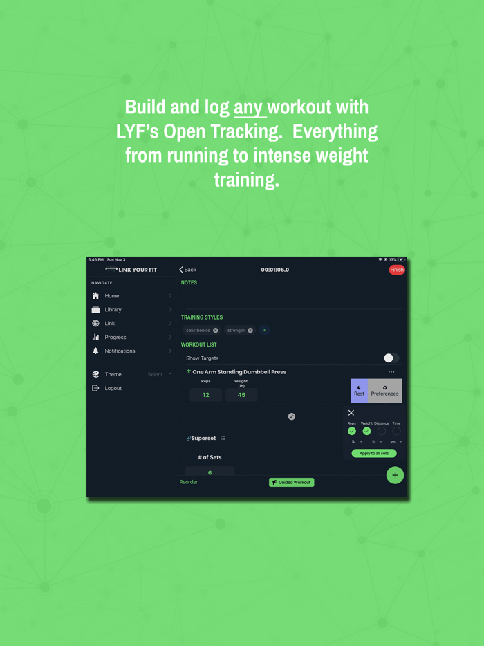 Link Your Fit LYF workout