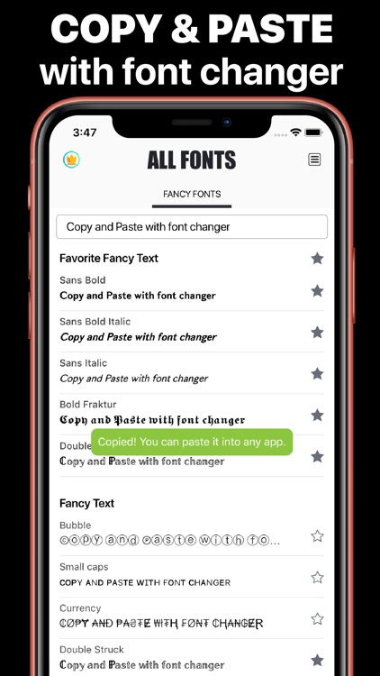 All Fonts for iPhones screenshot-4