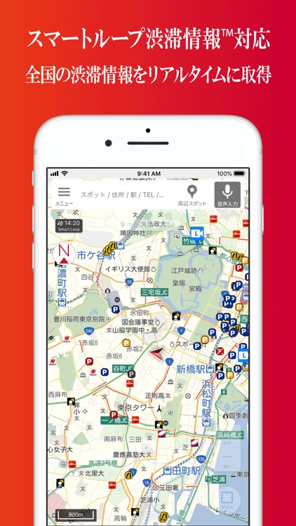 ドコモ ドライブネットナビ（カーナビ） screenshot-3