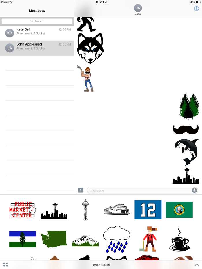 Seattle Washington Stickers