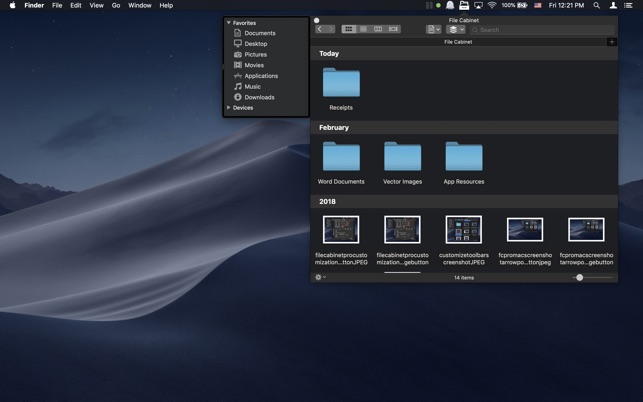 File Cabinet Pro Im Mac App Store