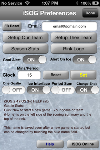 iSOG PRO Ice Hockey Stats screenshot 4
