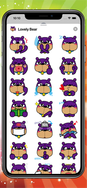 Lovely Bear Sticker(圖2)-速報App