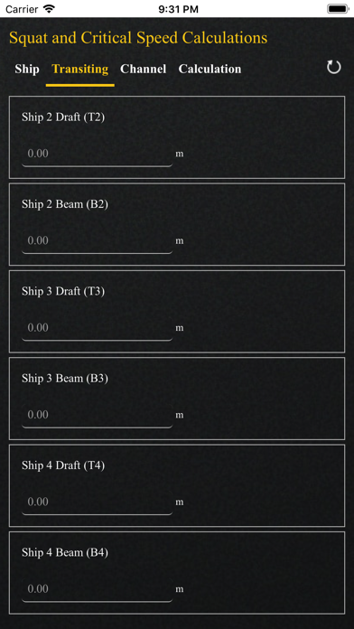 Ship Squat Calculator screenshot 2