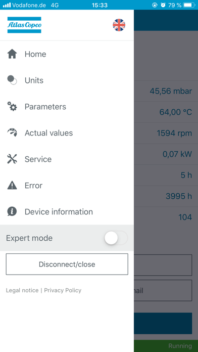 How to cancel & delete Atlas Copco VSD+ from iphone & ipad 1