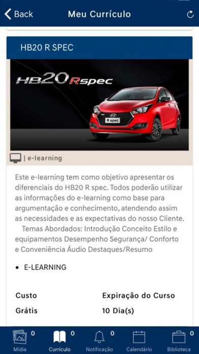 Treinamento Hyundai screenshot 3