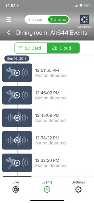 altec smart security and google home apps