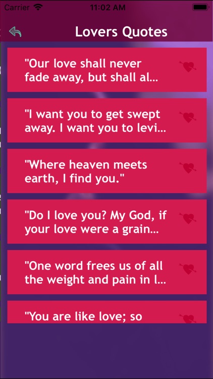 Romantic Quotes Latest Status screenshot-4