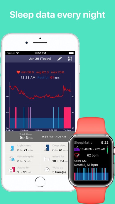 Sleep Tracker ++ screenshot 2