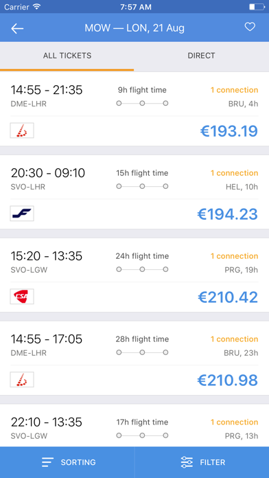 City.Travel — Cheap Flights screenshot 2